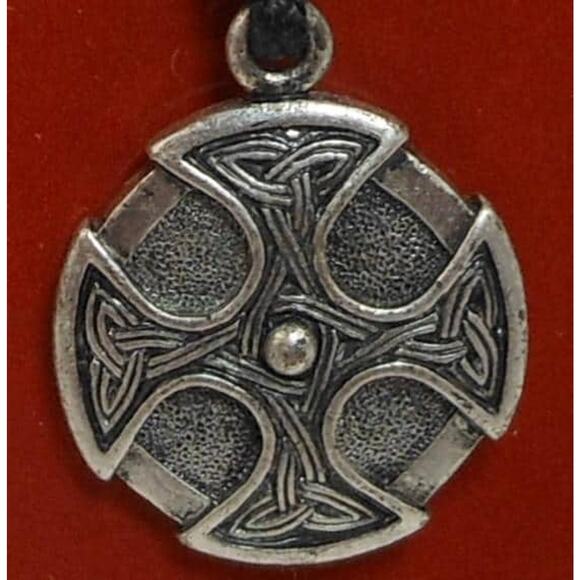 Vintage Celtic Vision Sacred Symbols Cross Necklace Pendant Celtic Symbol-12 - Picture 7 of 10
